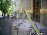 Обрушение балкона жилого дома в г.Качканар Свердловской области