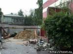 Обрушение стены городского суда в Брянской области
