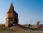 Обрушение части средневековой башни в Ульяновской области