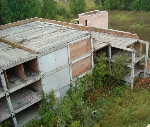 Заброшенное здание в НСО